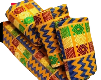 MG Authentic Hand Weaved Kente Cloth A440