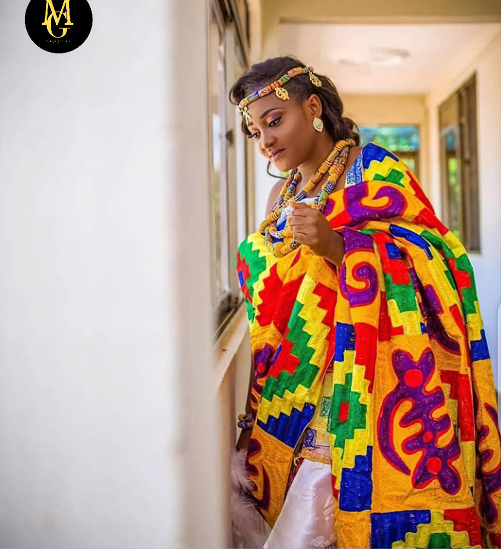 MG Royal Obama Hand Weaved Kente Cloth R24