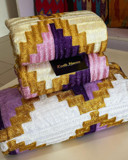Kente Haven Hand Weaved Kente Cloth KH2