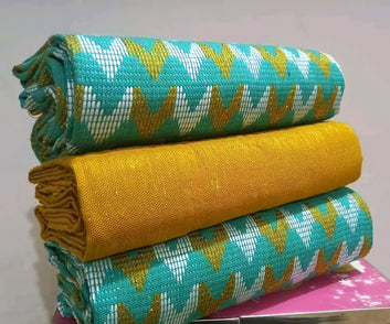 MG Authentic Hand Weaved Kente Cloth A809