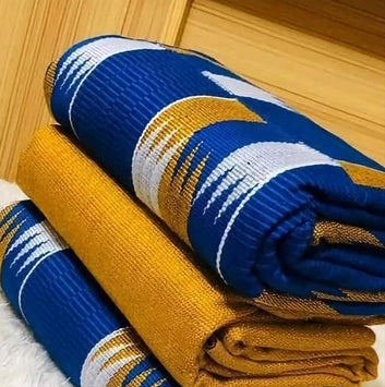 MG Authentic Hand Weaved Kente Cloth A919