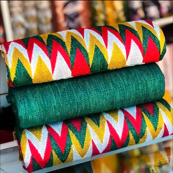MG Premium Hand Weaved Kente Cloth P102