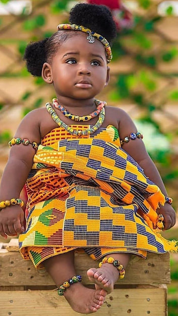 MG Authentic Hand Weaved Kente Cloth A00023