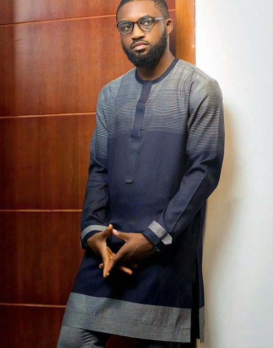 MG Men's Traditional African Wear/ Kafka, African Suit T125