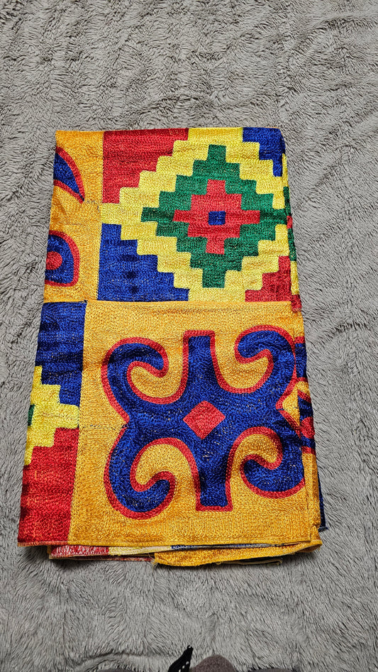 Clearance Royal Kente Cloth item. 2 Yards