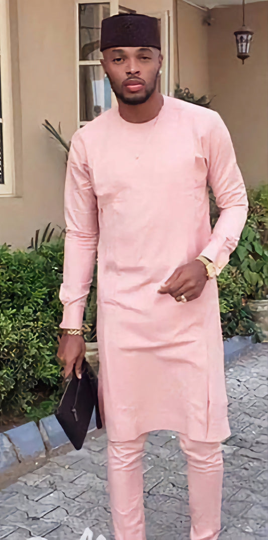 MG Men's Traditional African Wear/ Kafka, African Suit T121