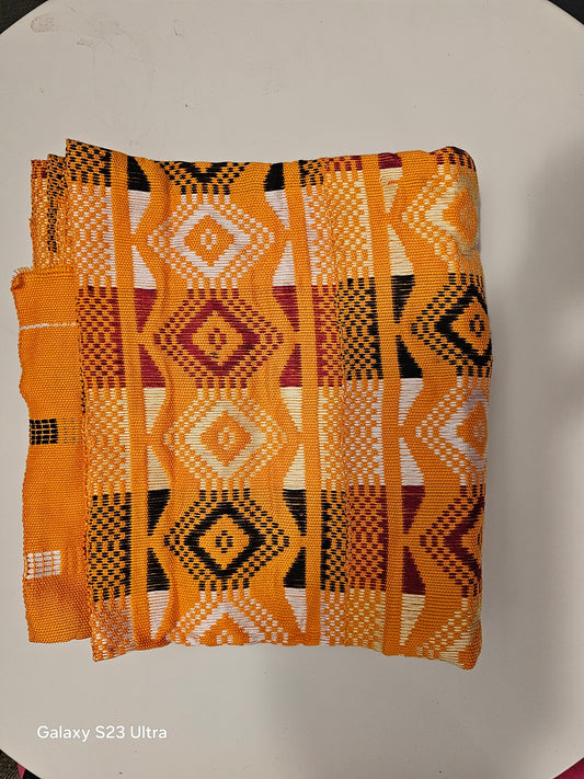 Clearance Authentic Kente Cloth item. 2 Yards
