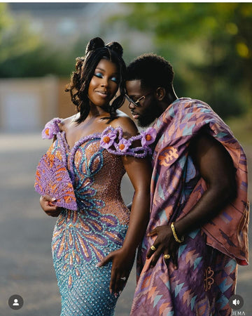 kente wedding dress designs Kente Wedding Dress , Kente Prom Dress , African Wedding Attire , African Women Clothing, African Traditional Dress, African Tube Mermaid
