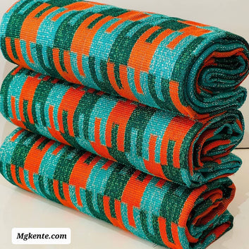 MG Premium Hand Weaved Kente Cloth P215