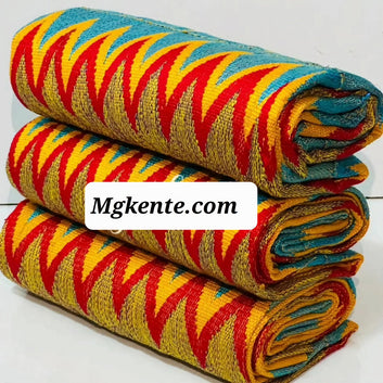 MG Premium Hand Weaved Kente Cloth P324