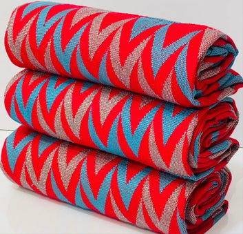 MG Premium Hand Weaved Kente Cloth P138