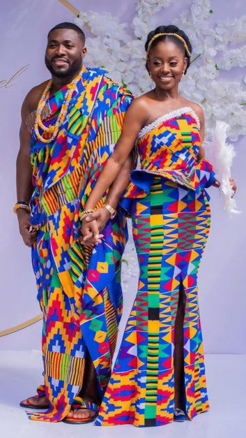 MG Premium Hand Weaved Kente Cloth P72