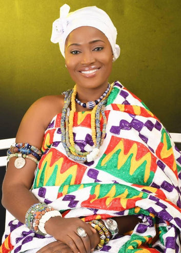 MG Royal Hand Weaved Kente Cloth R934