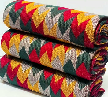 MG Premium Hand Weaved Kente Cloth P109