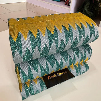 Kente Haven Hand Weaved Kente Cloth KH73