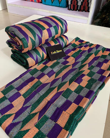 Kente Haven Hand Weaved Kente Cloth KH63
