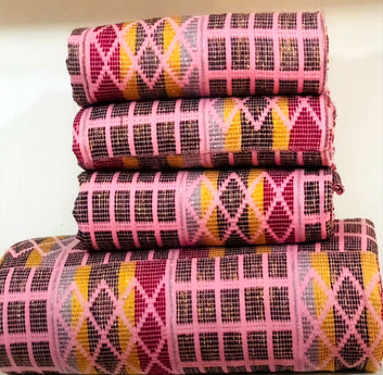 MG Authentic Hand Weaved Kente Cloth A855