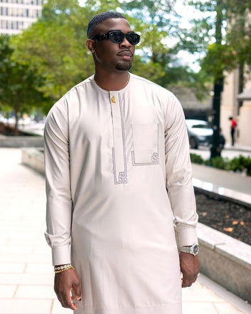 MG Men's Traditional African Wear/ Kafka, African Suit T247