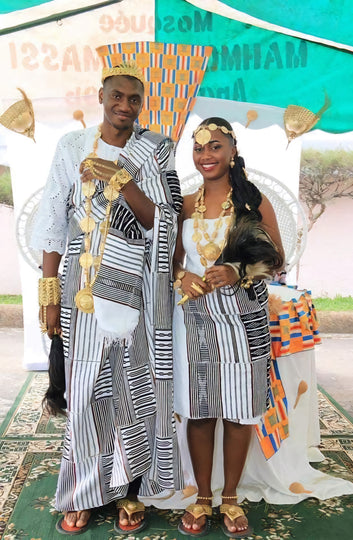 MG Authentic Hand Weaved Kente Cloth A279