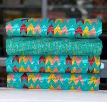 MG Authentic Hand Weaved Kente Cloth A835
