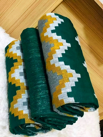 MG Premium Hand Weaved Kente Cloth P259