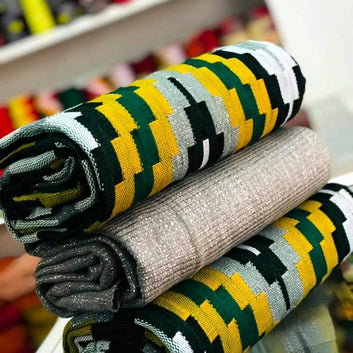 MG Premium Hand Weaved Kente Cloth P269