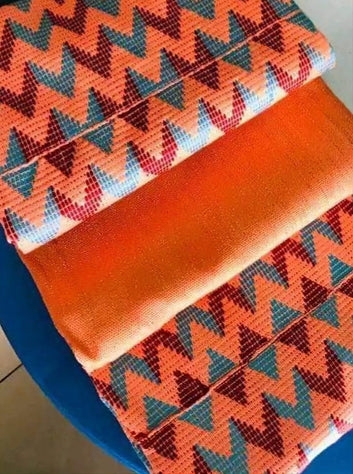 MG Authentic Hand Weaved Kente Cloth A826