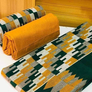 MG Premium Hand Weaved Kente Cloth P217