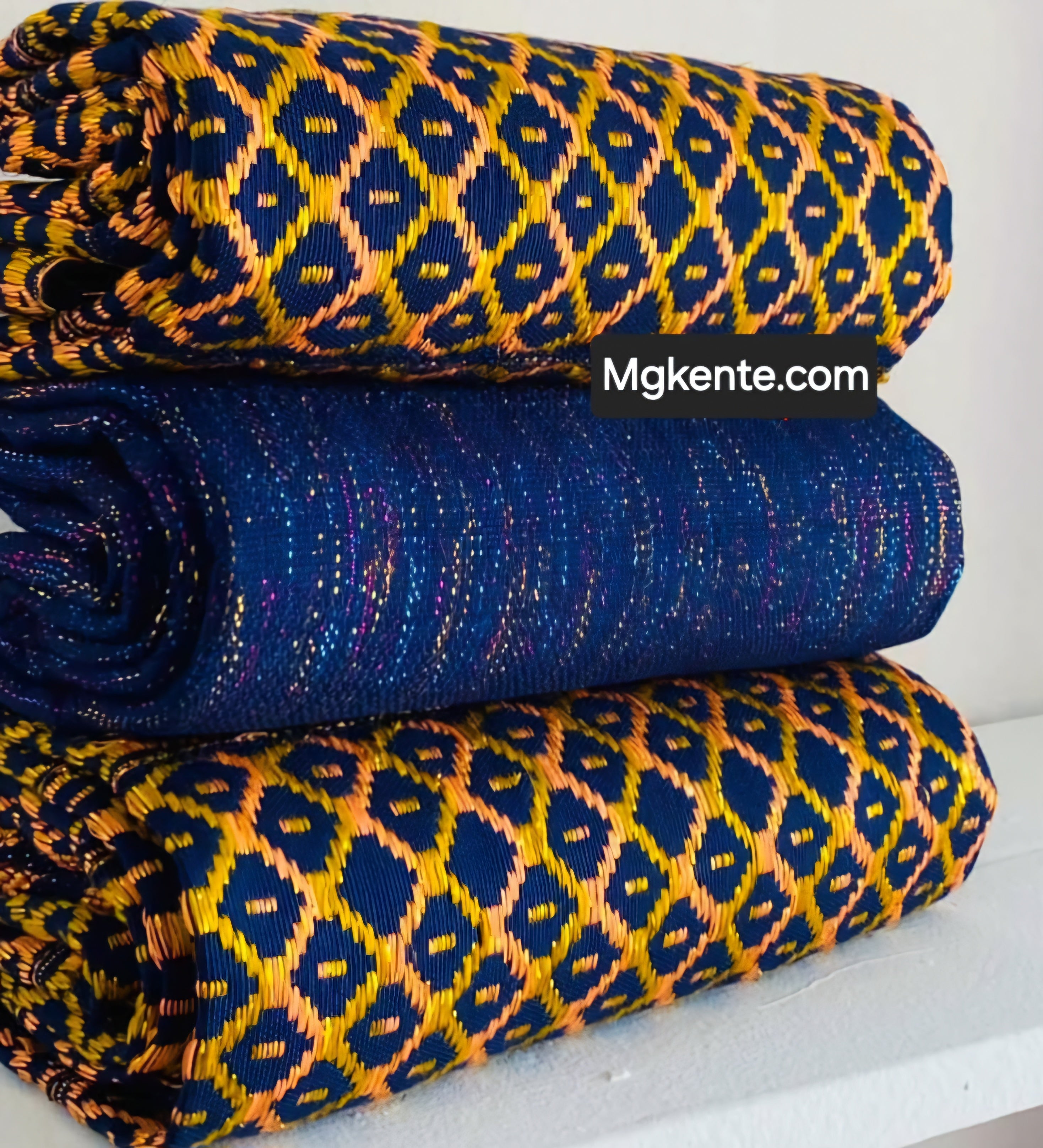 MG Authentic Hand Weaved Kente Cloth A00206