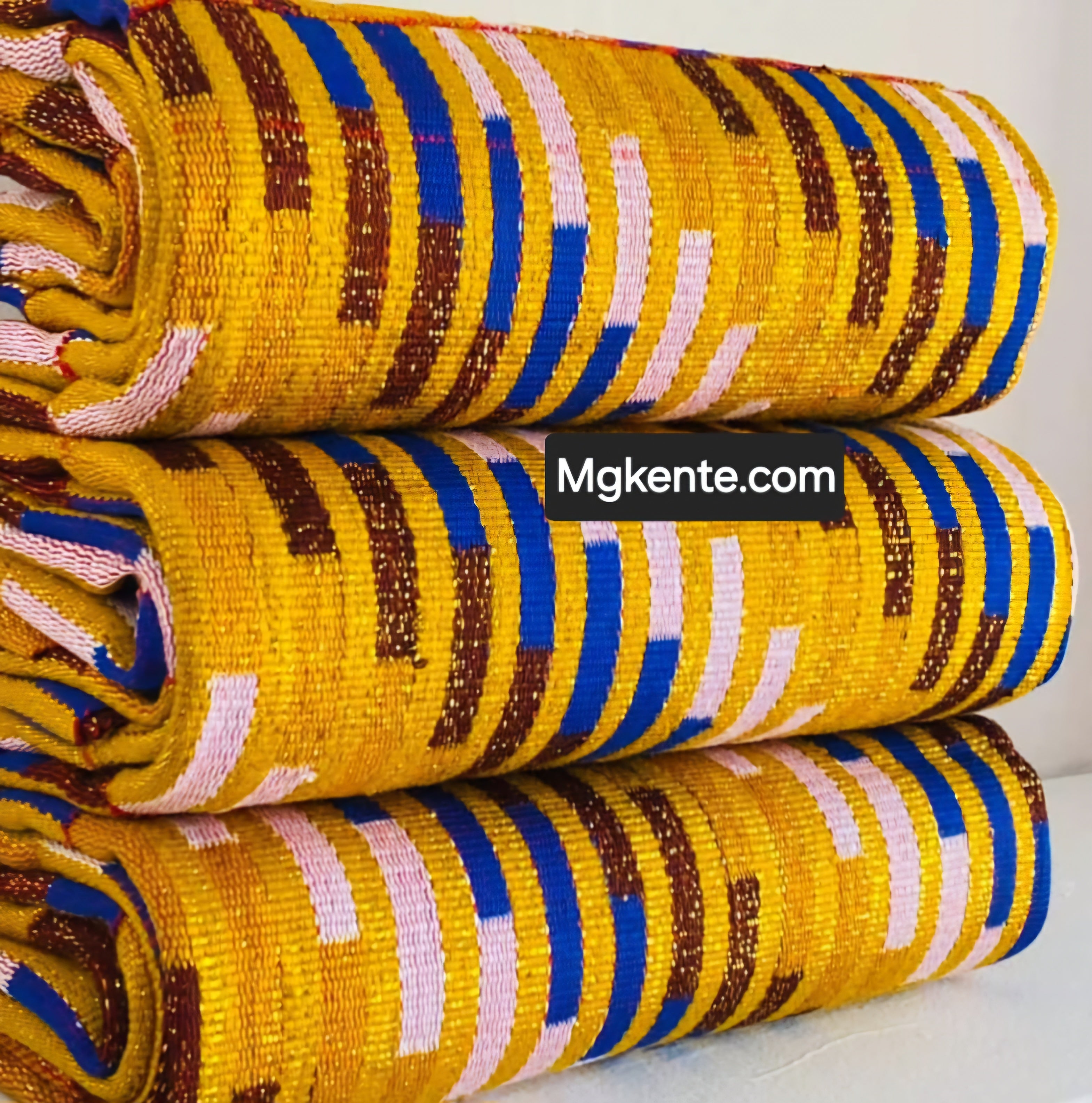 MG Authentic Hand Weaved Kente Cloth A727