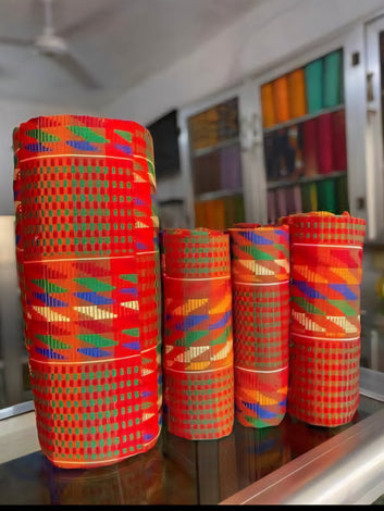 MG Authentic Hand Weaved Kente Cloth A8981