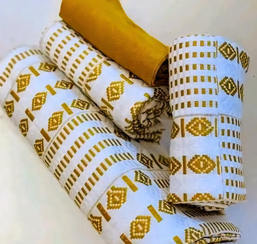 MG Authentic Hand Weaved Kente Cloth A111