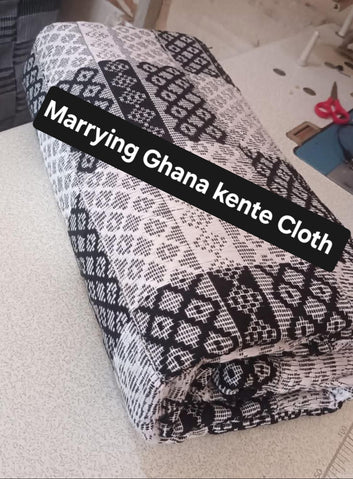 MG Authentic Hand Weaved Kente Cloth A8808