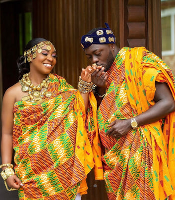 MG Authentic Hand Weaved Kente Cloth A1344