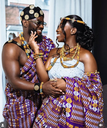 MG Authentic Hand Weaved Kente Cloth A2433