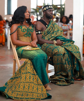 MG Authentic Hand Weaved Kente Cloth A3957