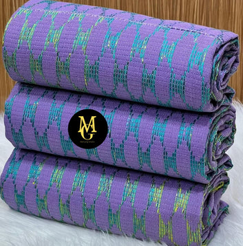 MG New Fashion Authentic Hand Weaved Kente Cloth A6118