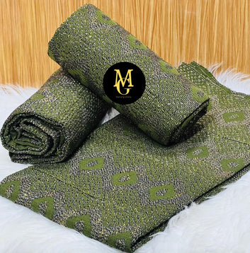 MG New Fashion Authentic Hand Weaved Kente Cloth A6117