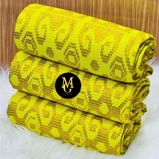 MG New Fashion Authentic Hand Weaved Kente Cloth A6116