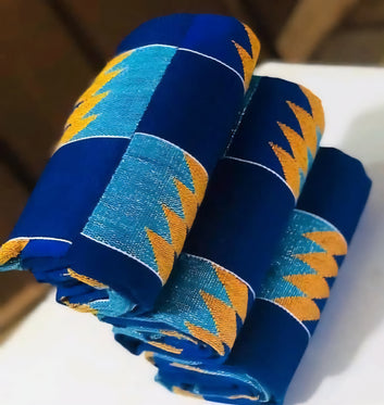 MG New Fashion Authentic Hand Weaved Kente Cloth A61172