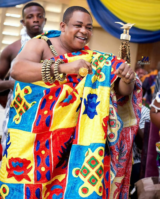 MG Royal Hand Weaved Kente Cloth R73