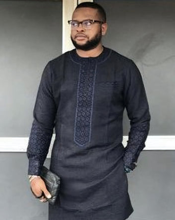 MG Men's Traditional African Wear/ Kafka, African Suit T116