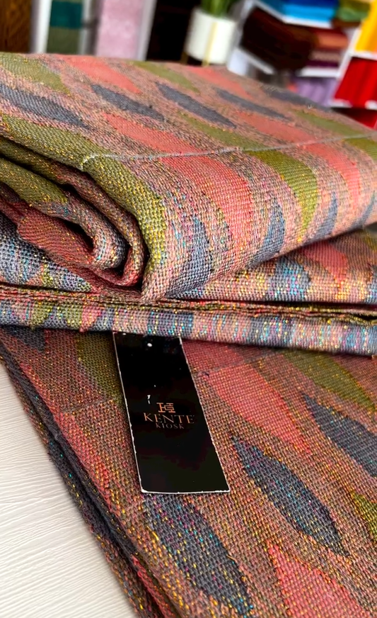 H.G. Ombre Kente Cloth Royal collection HGC35