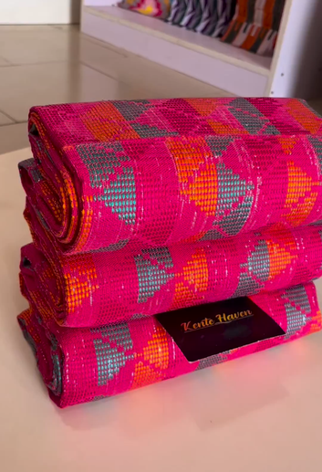 Kente Heaven Hand Weaved Kente Cloth KH108