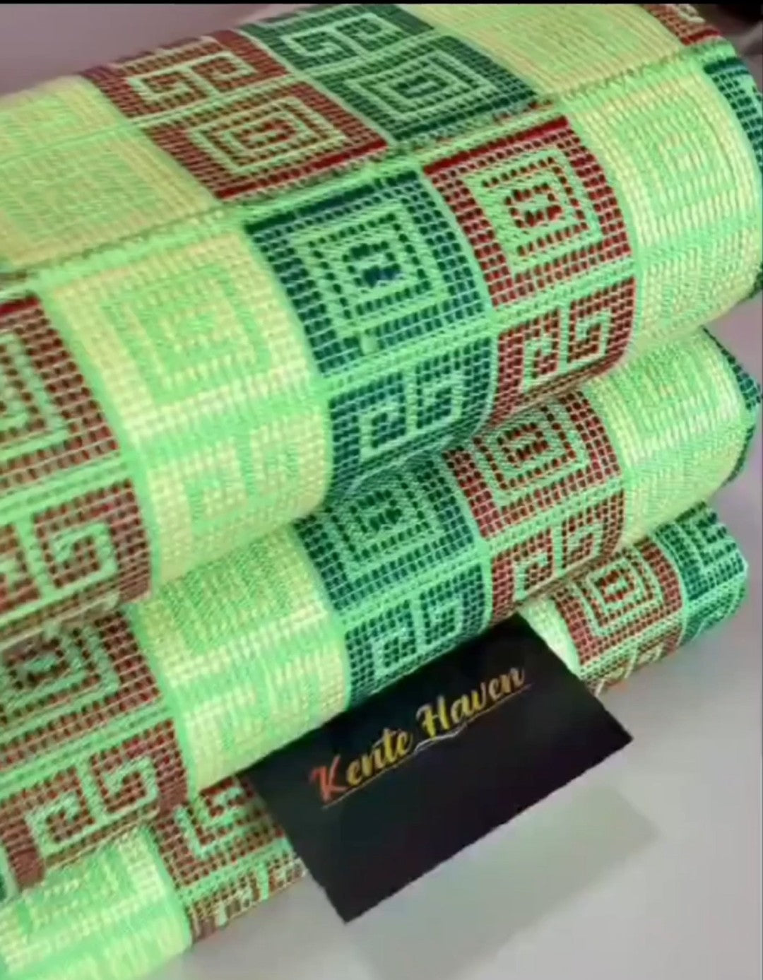 Kente Haven Hand Weaved Kente Cloth collection KH3