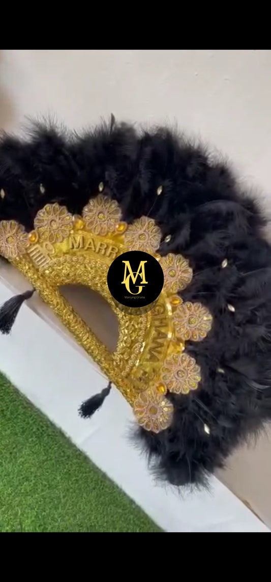 Beautiful Handmade Wedding Fan Accessories AS012