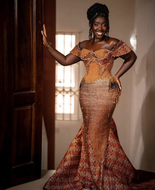 MG Prestigious Traditional Kente Cloth Dress Collection MG Prestigious Traditional Kente Cloth Dress Collection