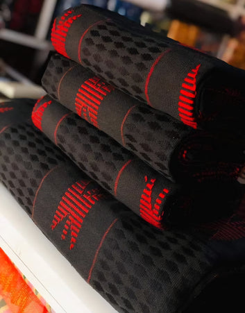 MG Funeral Authentic Hand Weaved Kente Cloth A975444