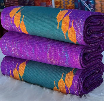 MG Authentic Hand Weaved Kente Cloth A9758