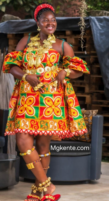 MG Royal Hand Weaved Kente Cloth R110